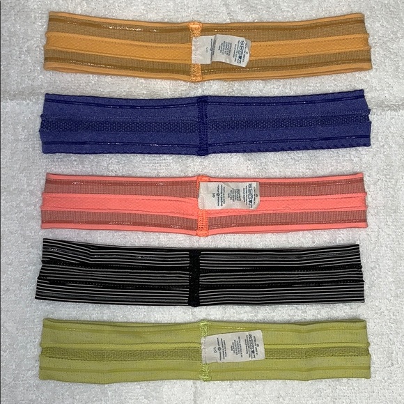Lululemon 5 Headbands w/grippers Bundle - Picture 3 of 4